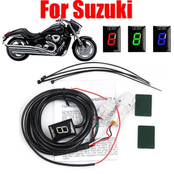 Par Suzuki Ielaušanās 250LC 250 LC VLR1800 VLR 1800 VZR1800 VZR 1800 Motociklu 1-6 Pārnesumu Indikators Digitālo Rīku Displeja Mērītājs